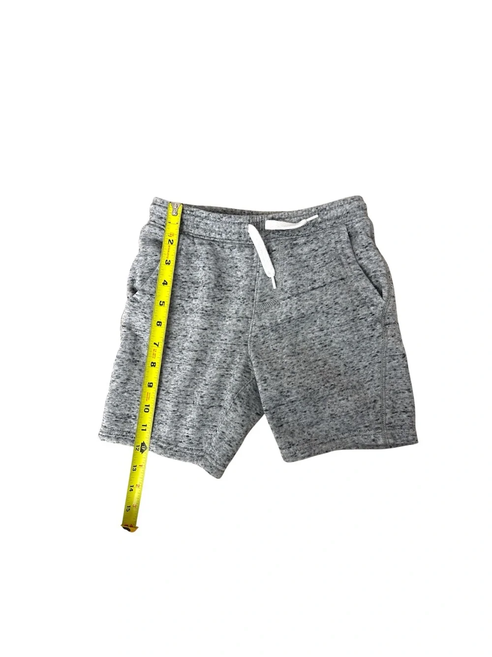 Old Navy Kids Heather/Marbled Gray Athletic Casual Shorts Boys Size Small (6-7)